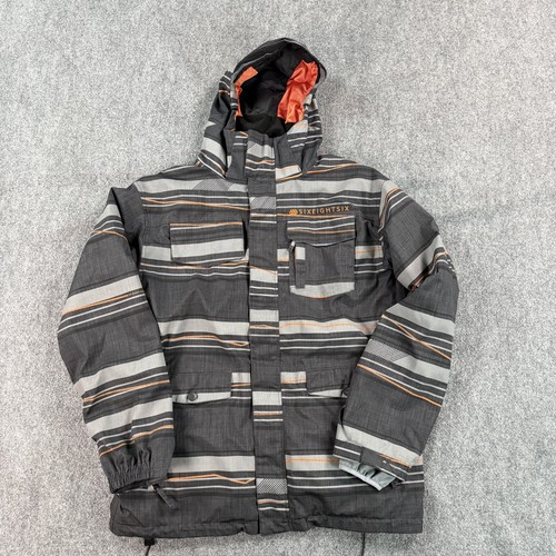 686 smarty jacket mens gray - smarty, xl